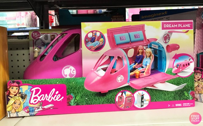 Barbie Sale - Travel DreamPlane Set $62
