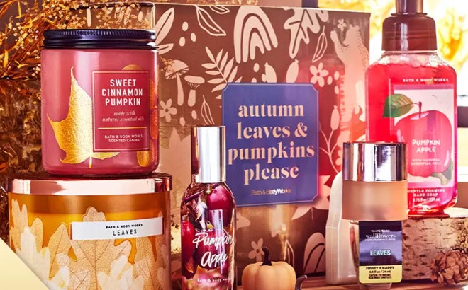 Bath & Body Works Autumn Box $35 with Purchase