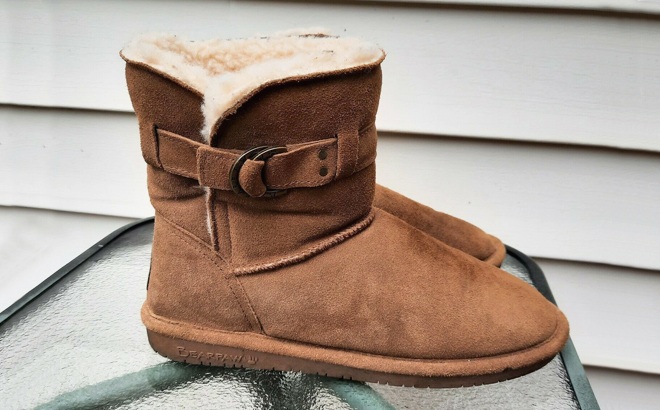 Bearpaw Suede Boots $36 (Reg $80)
