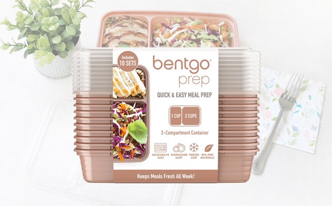 Bentgo Meal Prep Container 10-Pack $8.99!