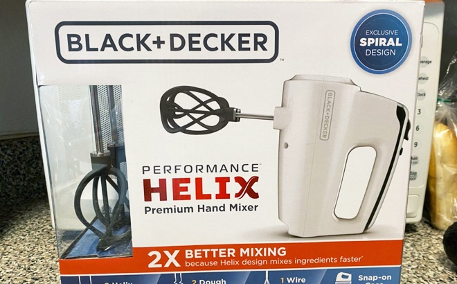 Black+Decker - MX600B-T - Helix Performance Premium Hand Mixer