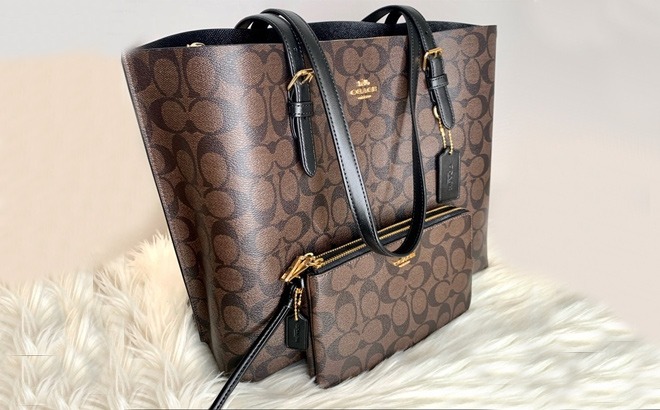 Coach Outlet: Tote + Wallet Bundle $199 Shipped
