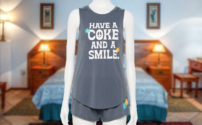 Coca Cola Pajama Set $17 (Reg $34)