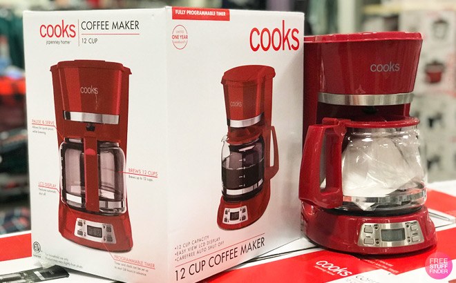Cooks 12-Cup Coffee Maker $17.99