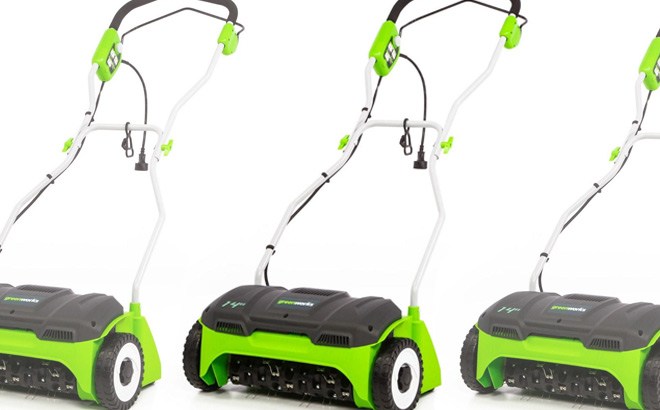 Greenworks Electric Dethatcher $99 Shipped
