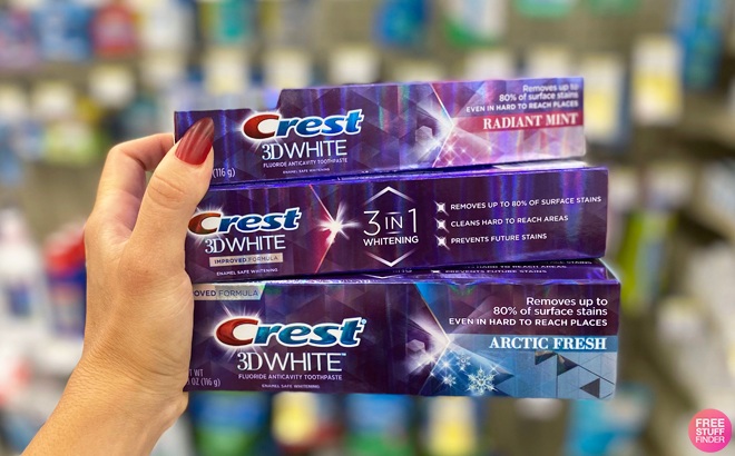3 FREE Crest Toothpaste at Walgreens