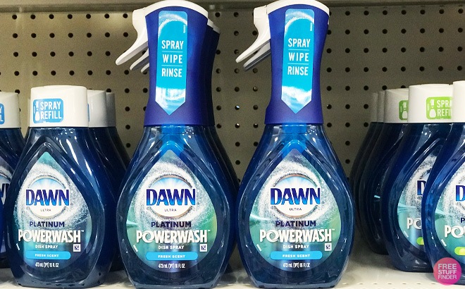 Dawn Powerwash Dish Sprays $2.50 Each!