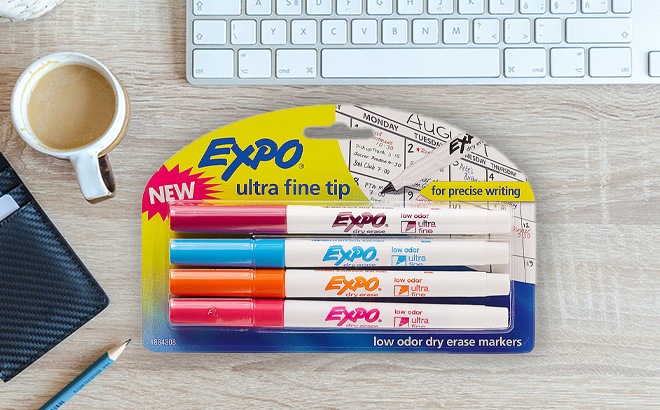 EXPO Markers 4-Count $4.49!