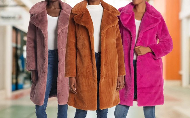 Faux Fur Jackets $69 (Reg $150)