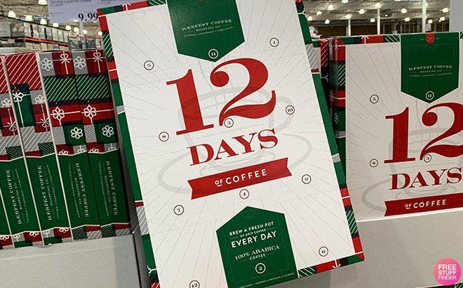 12 Days of Coffee Advent Calendar $12.99