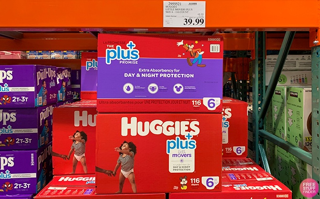 Huggies Little Movers 116-Count $39.99