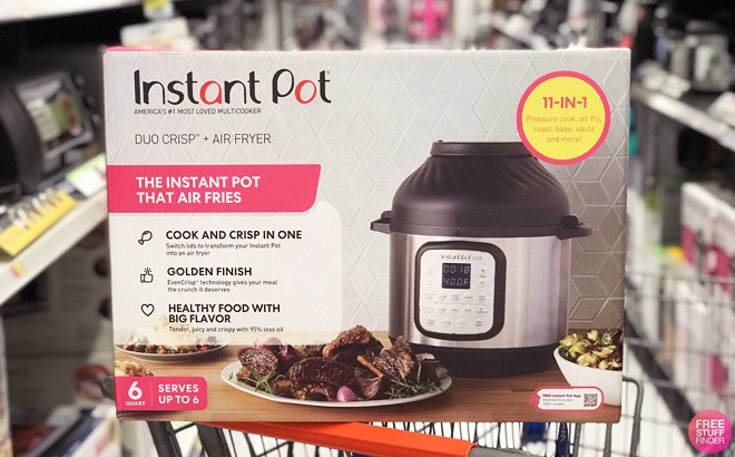 Instant Pot Duo Crisp 6-Quart $80 Shipped!