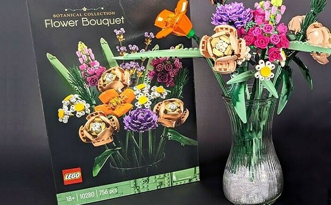 LEGO Flower Bouquet Kit $40 Shipped!