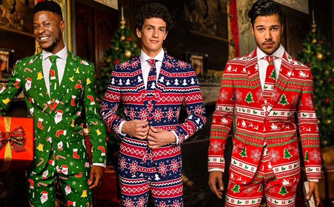 Men's Christmas Suits $16.99 (Reg $100)