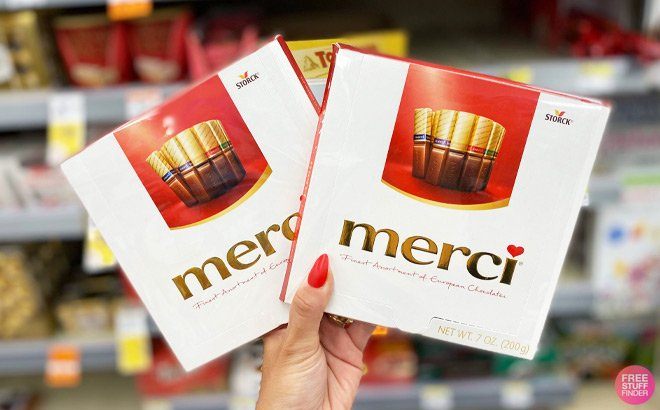 FREE Merci Chocolates & Mother's Day Card