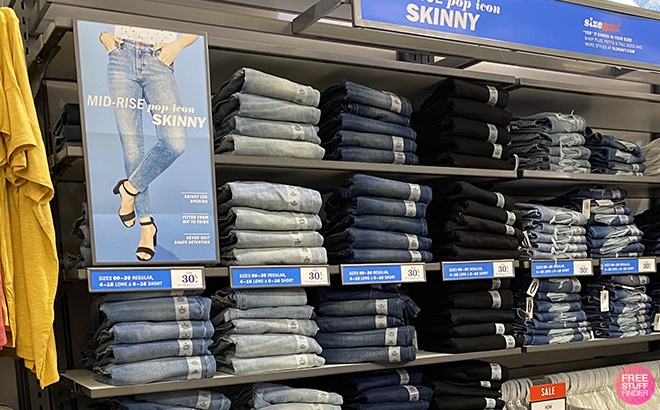 Old Navy Jeans for the Family 50% Off!