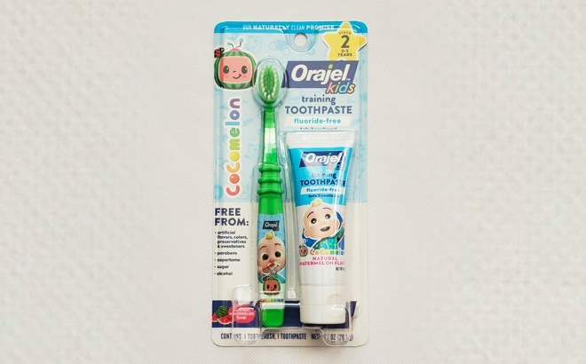 FREE Orajel Kids Toothpaste & Toothbrush + Moneymaker