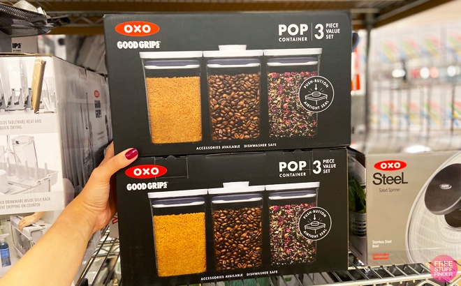 OXO 3-Piece Food Storage Set $26 Shipped (Reg $52)
