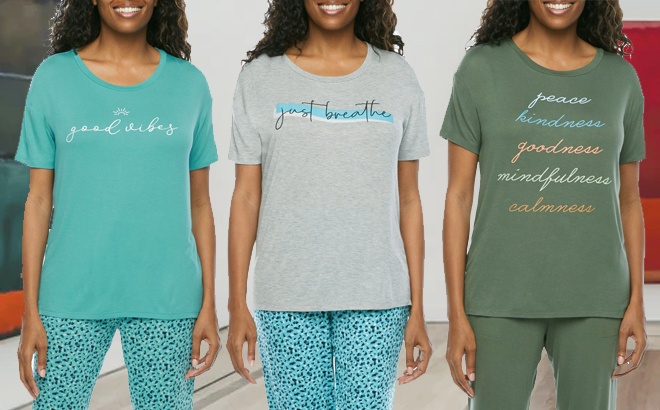 Women's Pajama Separates $9.60