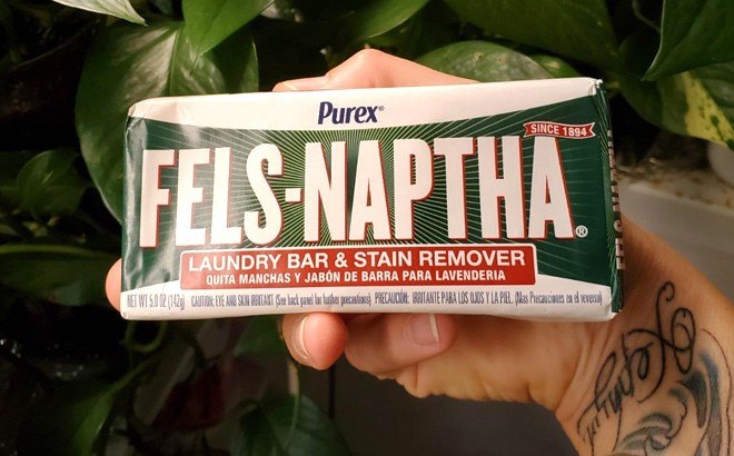 Purex Fels-Naptha Laundry Soap Bar 84¢!