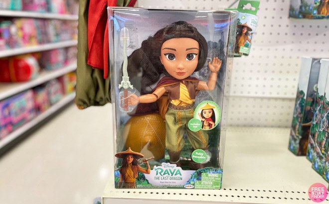 Disney Raya Warrior Doll $8.79!