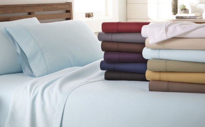 4-Piece Sheet Sets $19 (Reg $40)