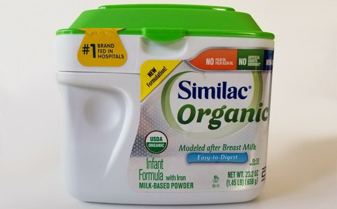 Similac Organic Infant Formula $19.98 (Reg $30)