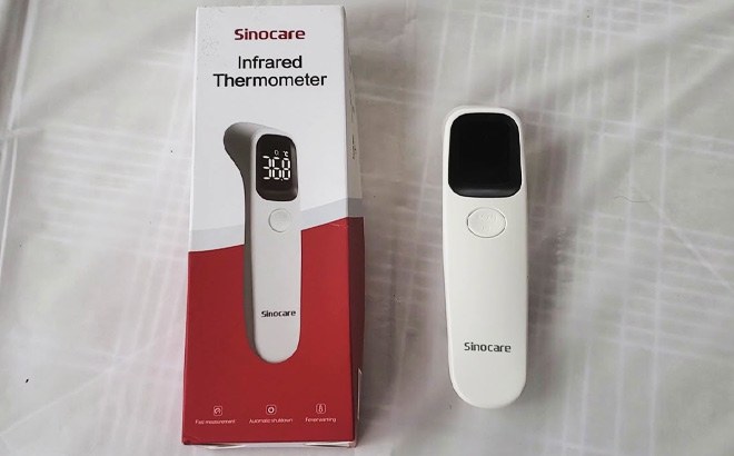 No-Touch Forehead Thermometer $8!