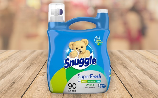 Snuggle Fabric Softener 95 Oz $5 (Reg $13)
