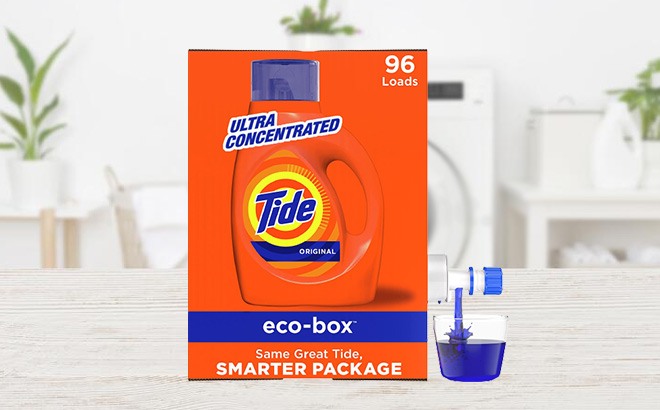 Tide 96-Load Detergent $14