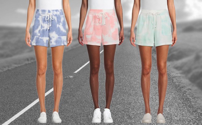 Tie-Dye Shorts Just $3.86!