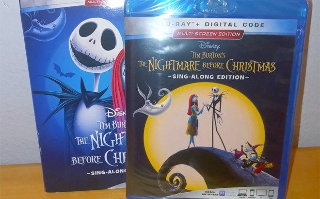 The Nightmare Before Christmas Blu-ray & Digital $6.99!