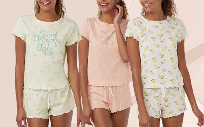 Women's 2-Piece Pajama Set $9.35 + FREE Pickup
