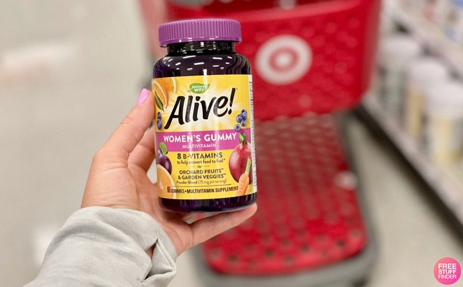 Alive! Women's Gummy Multivitamins $2.84