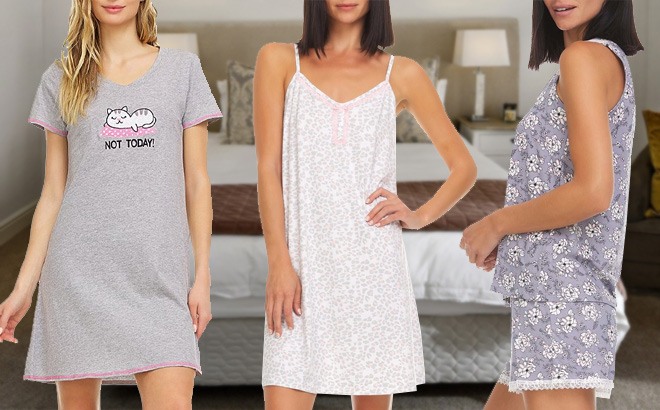 Women's Sleepwear Just $9.99!