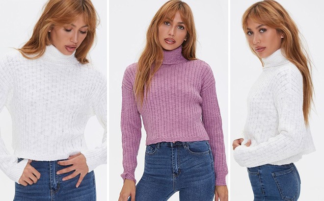Women's Turtleneck Sweater $9.75