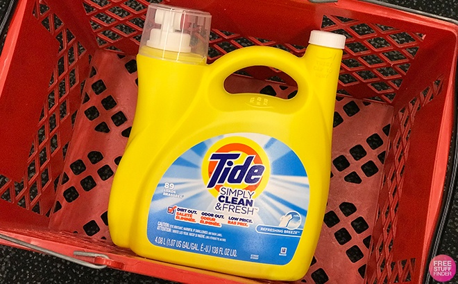 2 FREE Tide Laundry Detergents at Staples!