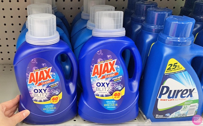 Ajax Laundry Detergent $1.35 Each at Walgreens