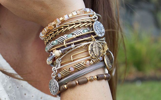 Alex and Ani Charm Bangles $5