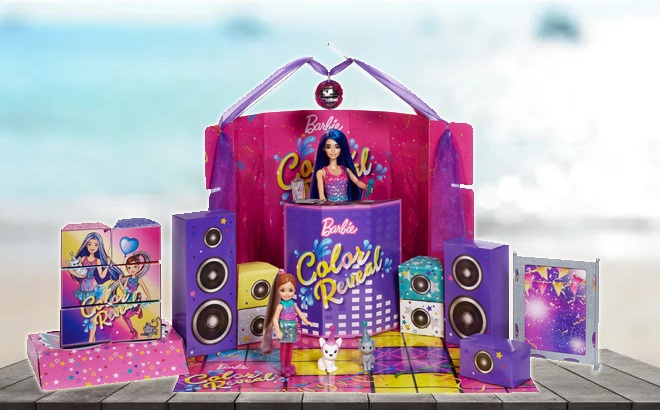 ​Barbie Color Reveal Set $30