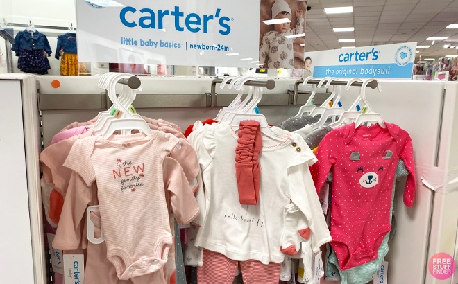 Carter's Baby Apparel $2.79 (Reg $14)