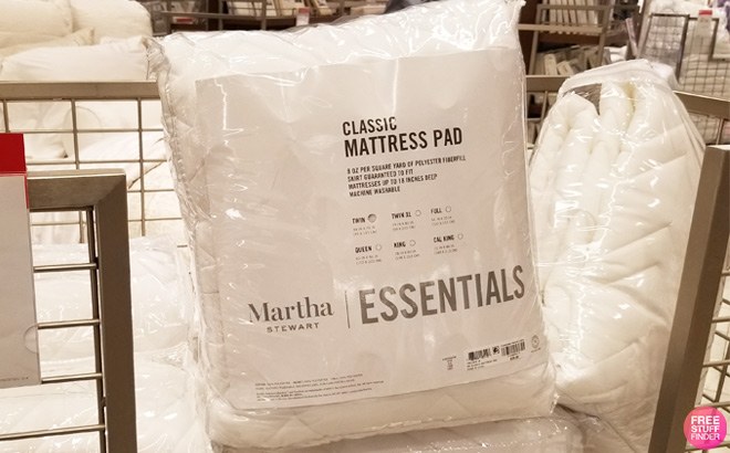 Martha Stewart Mattress Pad from $13.99!