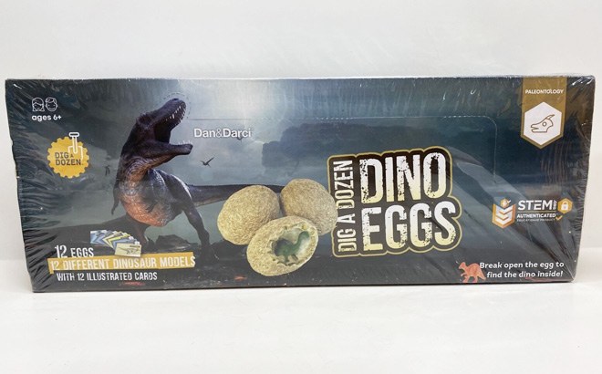 Dig a Dozen Dino Egg Dig Kit $14.99!