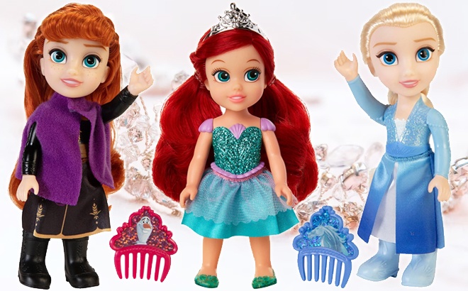 Disney Princess Petite Dolls $5.99!