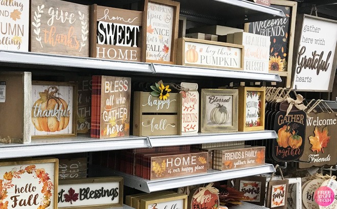 60% Off Fall Decor at Michaels
