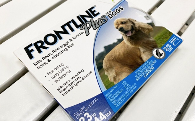 Frontline Plus Flea & Tick Treatment $26 Shipped