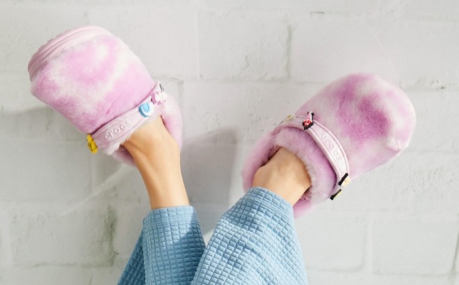 Fur Lined Crocs $52 Shipped