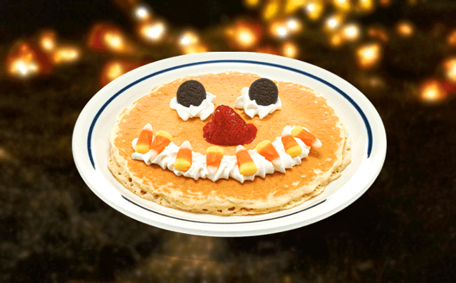 FREE Scary Face Pancake for Kids at IHOP