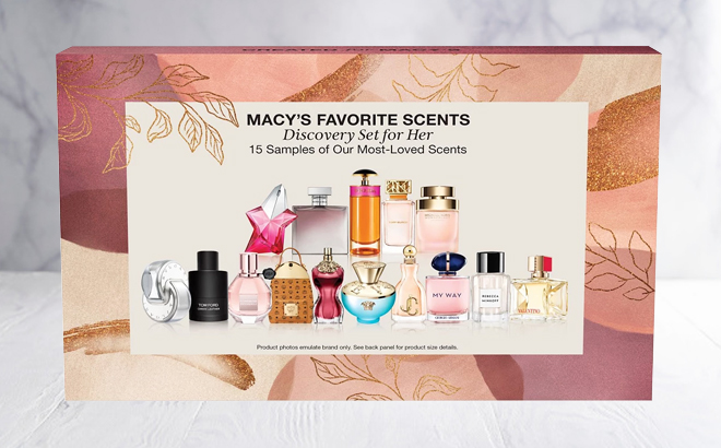Women's 15-Piece Fragrance Sampler Set $17
