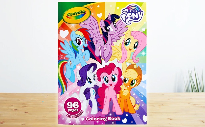 My Little Pony 96-Page Coloring Book $1.99